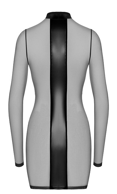 Платье Noir Handmade F369 Crossfire Mesh & Wetlook Mini dress XL Sex Aura Киев - изображение 6