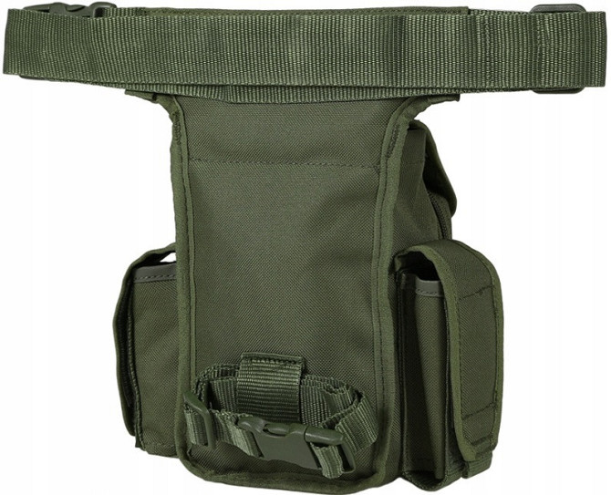 Сумка для стегна 7 кишень Mil-Tec від Sturm "MULTI PACK 1000D" (13526001) Olive Нововолинськ - фото 7