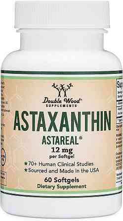 Аксантін Double Wood Supplements Astaxanthin 12 mg 60 softgels Луцьк