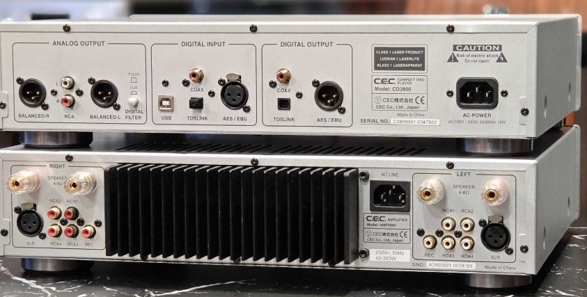 CD + Усилитель C.E.C. AMP 3800 + CD3800 (new) Харків - фото 2