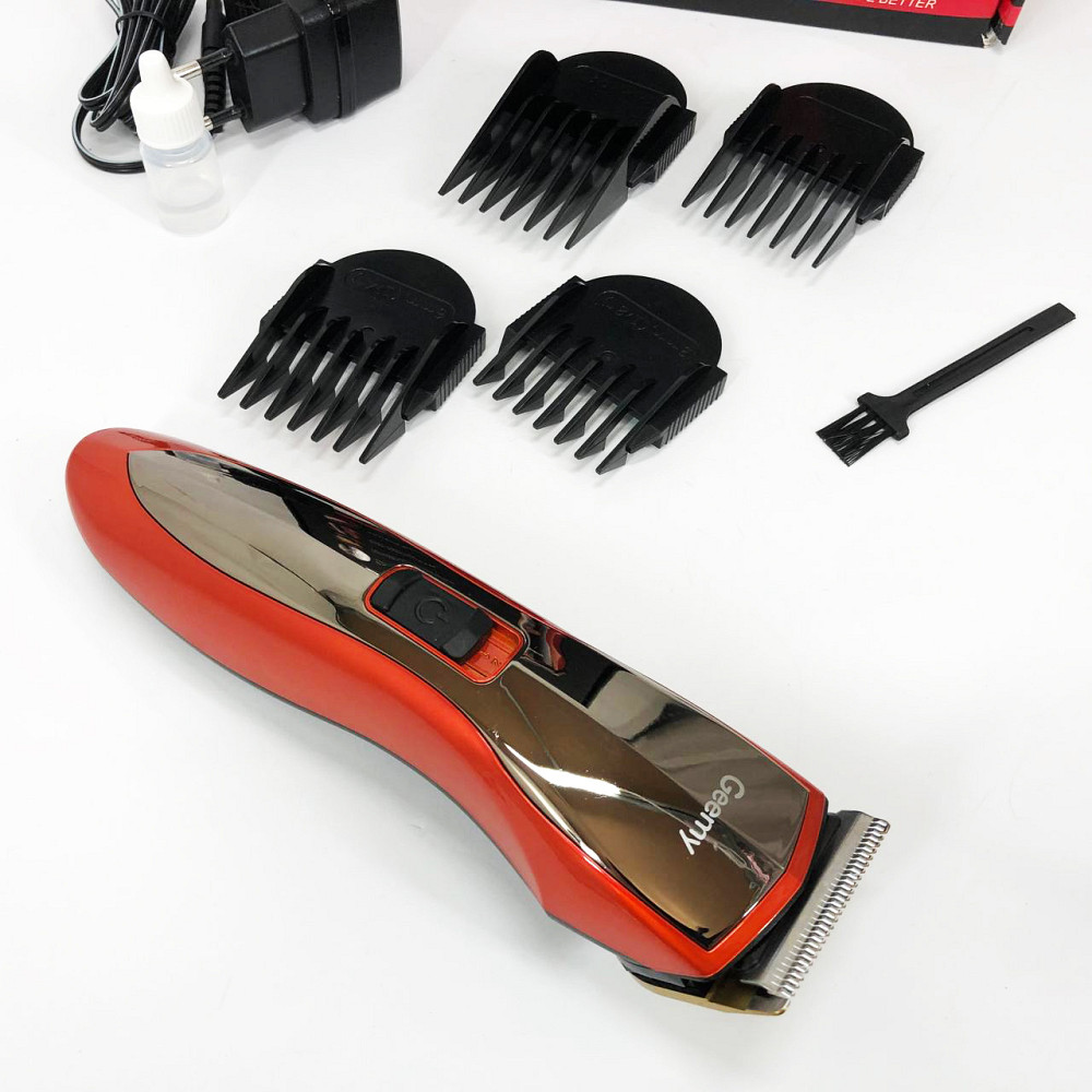 Професійний тример з набором насадок, Стильна машинка для стрижки, Електробритва для стрижки голови RI-27 Івано-Франківськ - фото 8