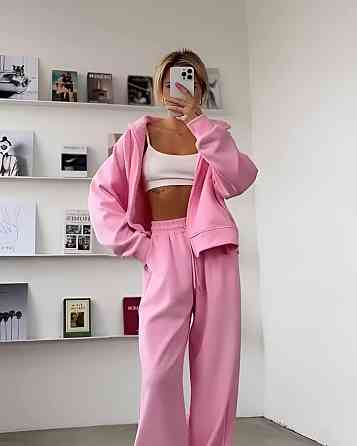 Женский стильный повседневный костюм двойка двухнитка Одесса