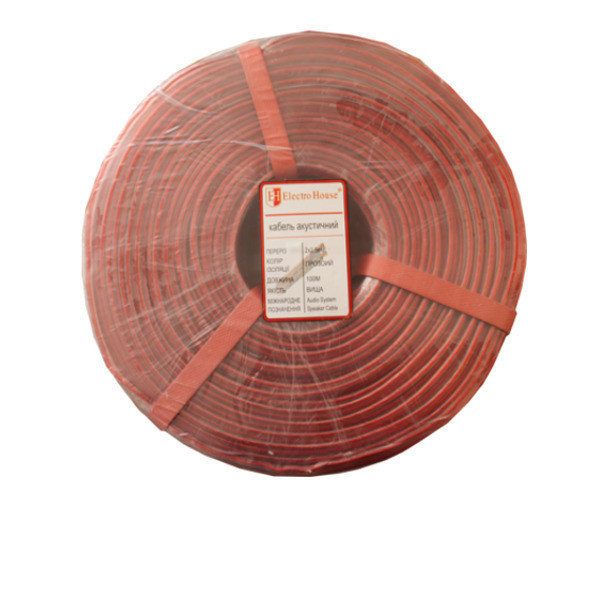 Кабель акустичний 2x2,5 мм²  CCA, прозорий Дніпро - фото 1