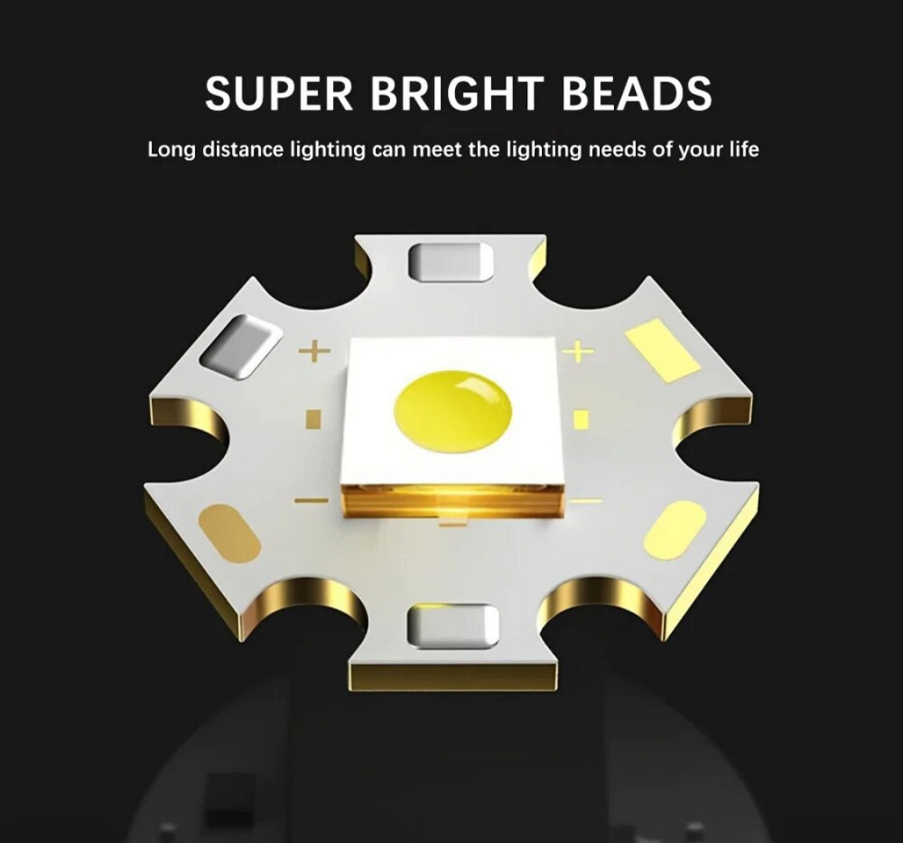 Ліхтарик ручний BL 611-TG акб 26650 Одеса - фото 2