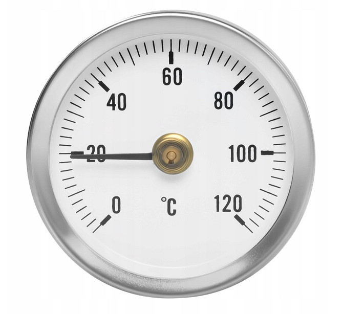 Термометр биметаллический со шкалой для печей с температурой 120°C Ruhhy (26557) Нововолынск - изображение 2