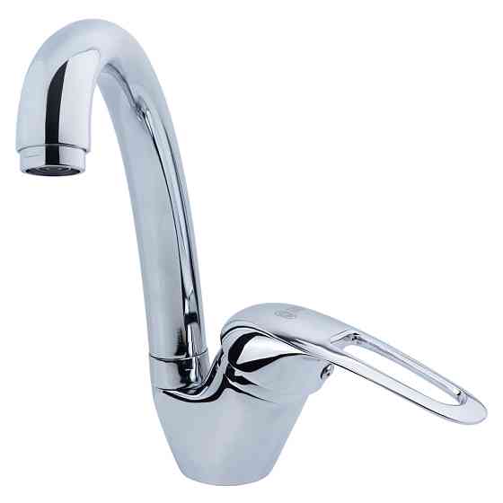 TAU Смеситель SF Ø40 для кухни гусак ухо на гайке TAU SF-4B139C (9810110) Киев