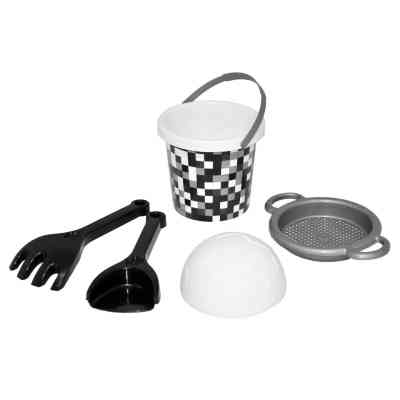 Іграшка для піску Tigres Піксель 5 елементів з термонаклейками (39743) Вінниця