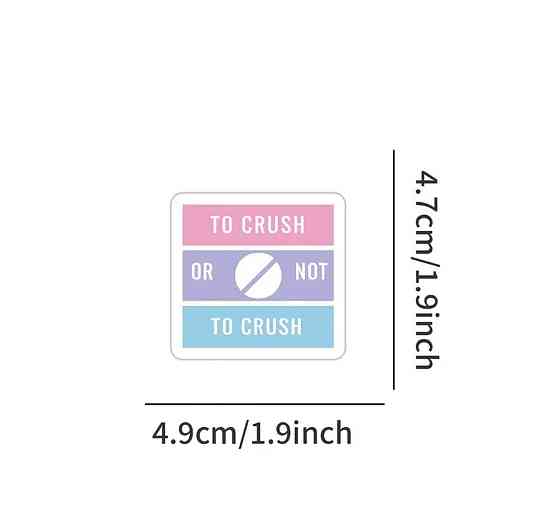 Набор веселых наклеек для фармацевта, 50 шт Киев