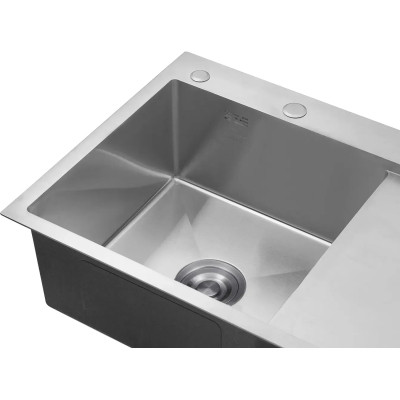 Мойка кухонная Kroner Geburstet-7849LHM (CV025275) Винница - изображение 10