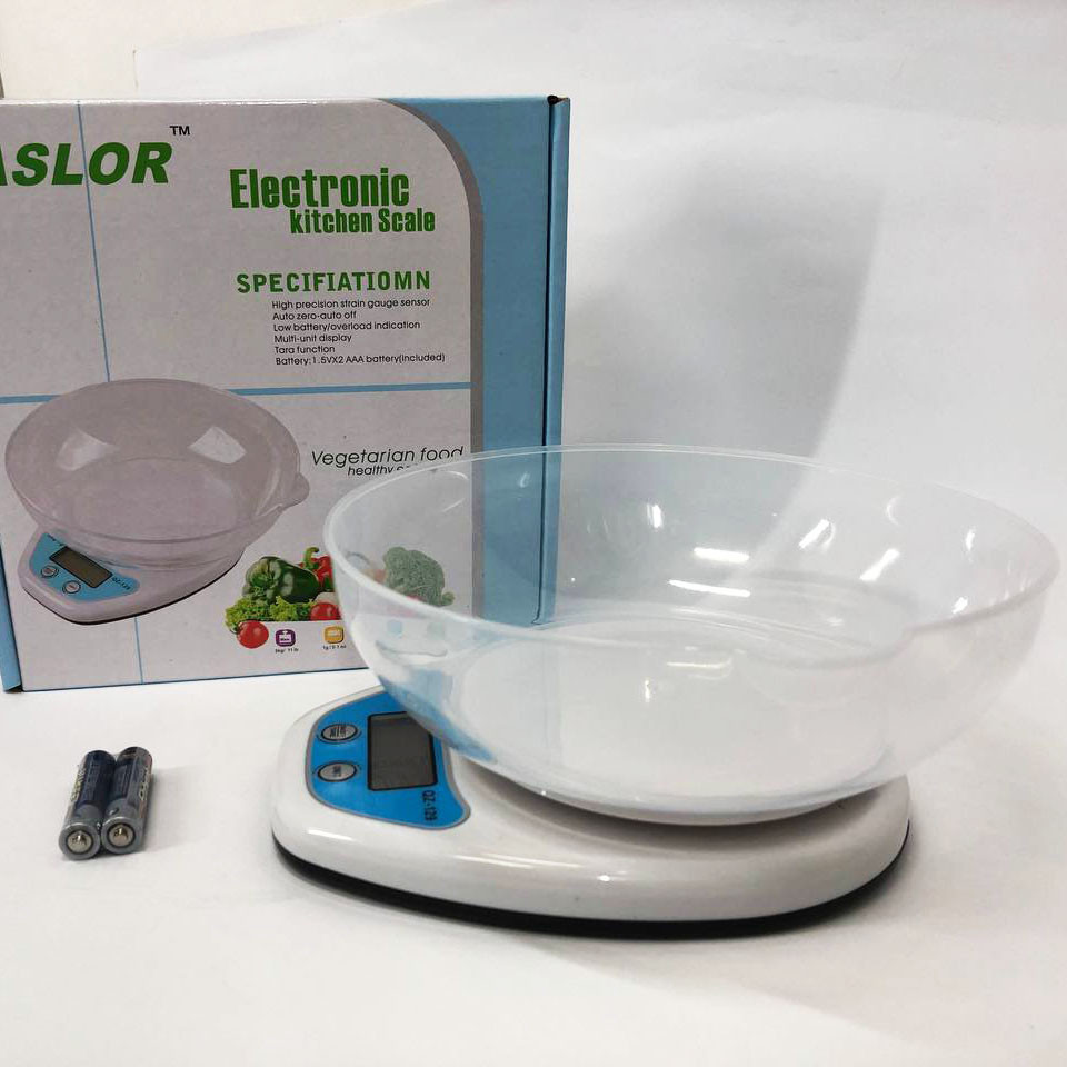 Ваги кухонні з мірною чашею QZ-129A, Ваги кухонні з LED дисплеєм чашею на батарейках LK-81 Івано-Франківськ - фото 2
