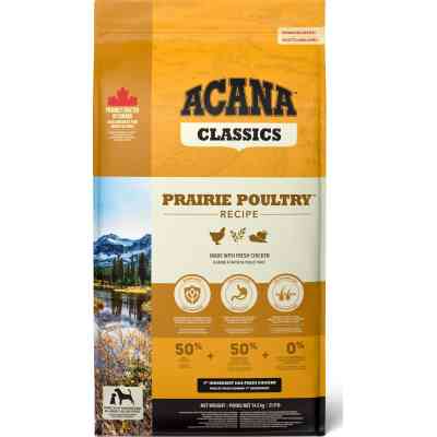 Сухой корм для собак ACANA Prairie Poultry 17 кг (0064992560171) Винница
