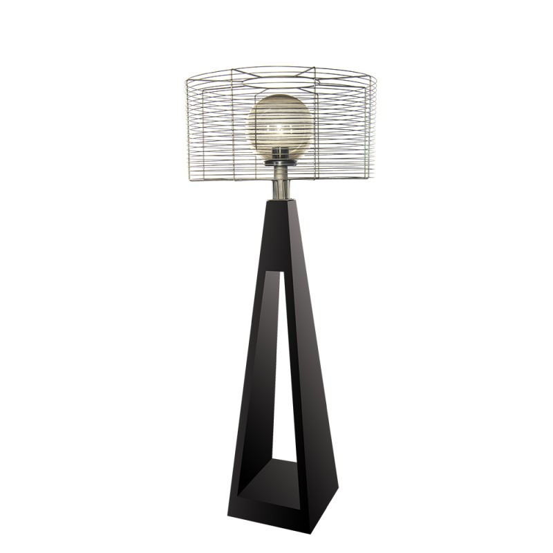 Ліхтар тумба із зовнішнім освітленням Quan, чорний QN94381 Код: 007950 Рівне - фото 1