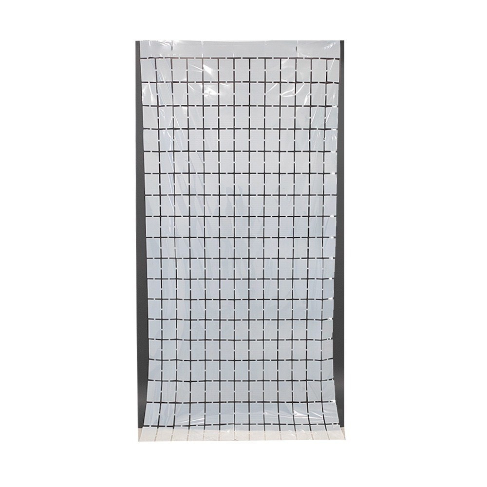 Дождик для фотозоны кубиками 2 м на 1 м белый Киев - изображение 4