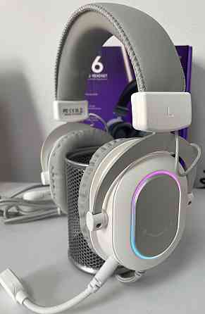 Навушники ігрові 
Fifine H6 з RGB. Київ