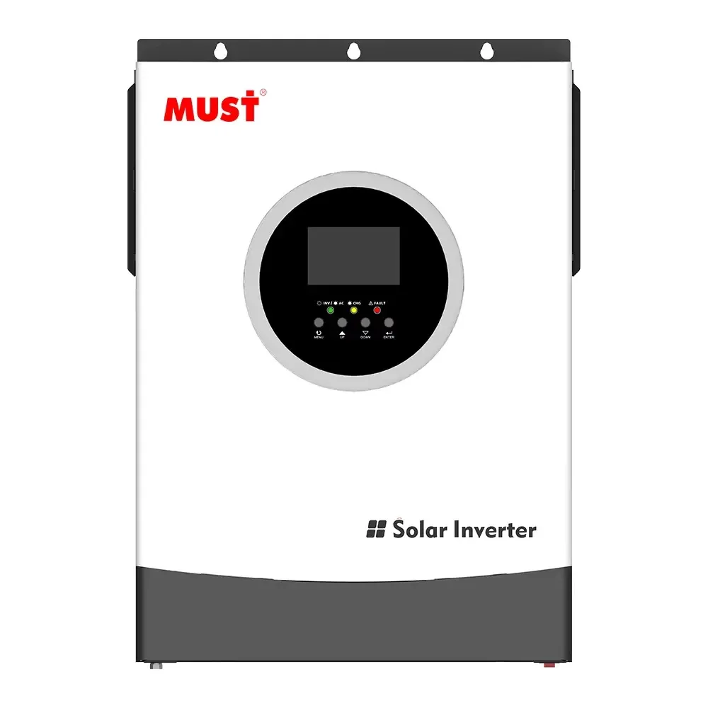 Автономний високочастотний інвертор для сонячних панелей 4kW Must PV18-4024 PREM DC24V, MPPT (100А, 60-360 VDC) off-grid Київ - фото 1
