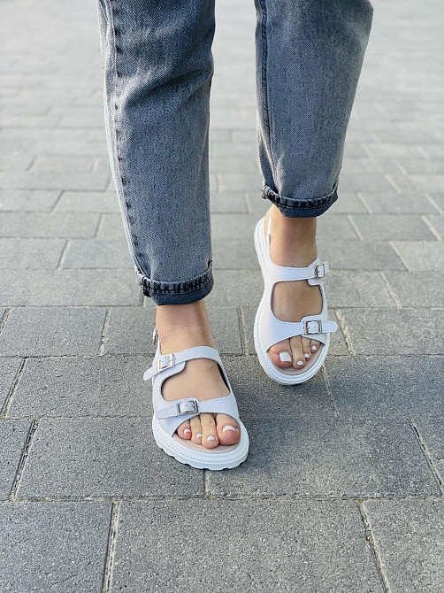 Kadisailun Босоніжки жіночі Kadisailun C683-1 білі (літо, шкіра натуральна) (5443) Коломыя - изображение 9