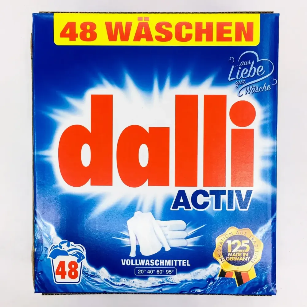 Пральний порошок Dalli Activ 3.12 кг 48 прань для білої білизни (безфосфатний) Київ - фото 1