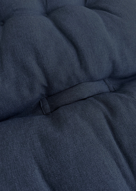 Подушка для стільців (50x120х8 см) подвійна Decorator Sawana колір темно-синій 84-143 Київ - фото 6