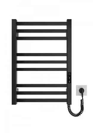 Електрична рушникосушка HF London 570х430 TR K чорна матова Київ