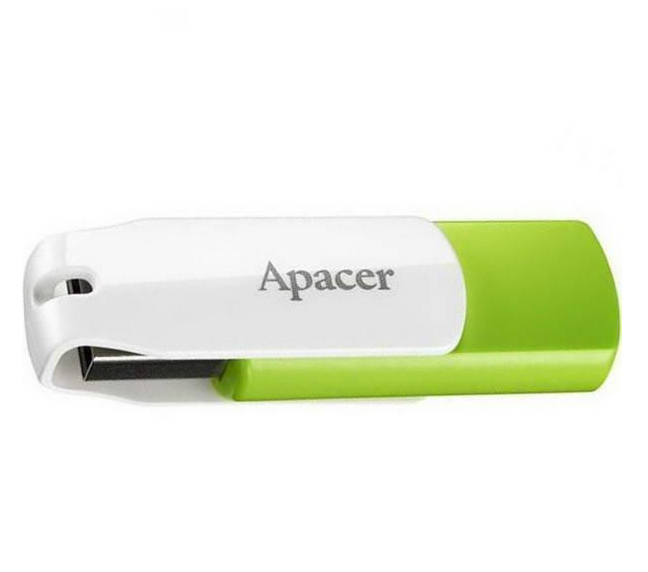 Флешка 32Гб USB 2.0 зелений AH335 Apacer Житомир - фото 4