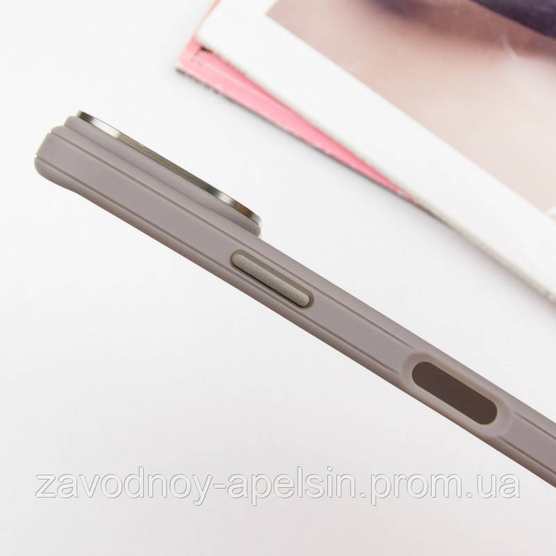 Iphone 16 Защитный чехол Кевлар Карбон (серый) Одесса - изображение 2