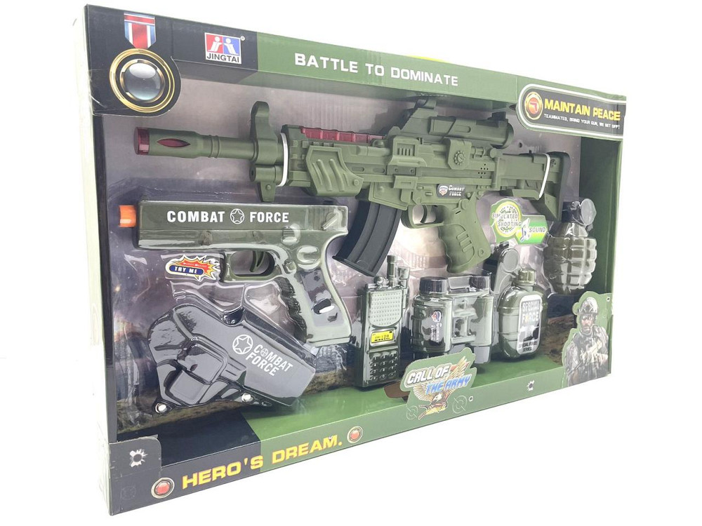 Військовий набір автомат пістолет граната та інші аксесуари (M12/13) Чернігів - фото 7