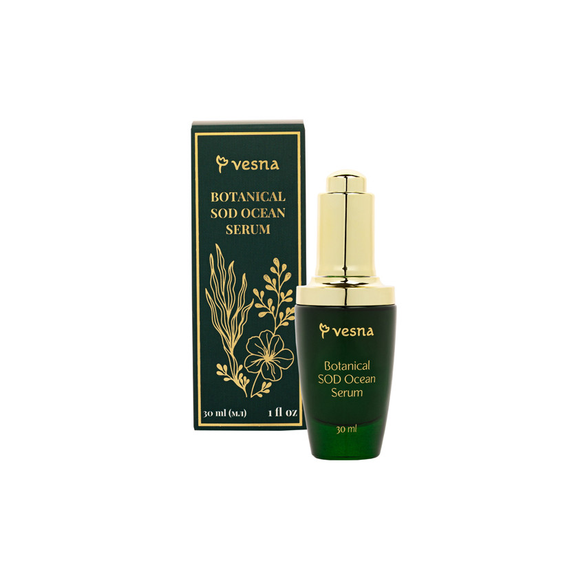 Ботаническая океаническая сыворотка с супероксиддисмутазой Vesna 30 мл Киев - изображение 2
