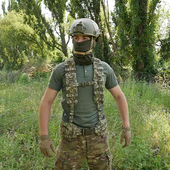 Ремені плечові (лямки) м'які для тактичних поясів РПС Піксель Київ