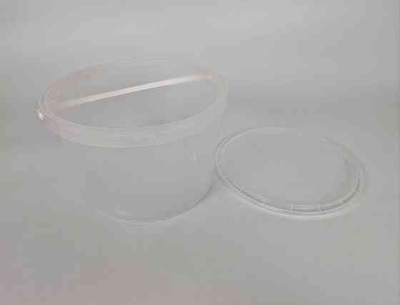 Ведро  с крышкой 5,8л. прозрачное (1 шт) Харьков