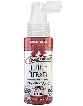 Увлажняющий оральный спрей Doc Johnson GoodHead - Juicy Head - White Chocolate and Berries 59мл Sex Aura Киев