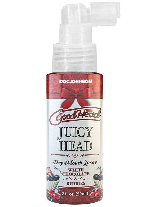 Увлажняющий оральный спрей Doc Johnson GoodHead - Juicy Head - White Chocolate and Berries 59мл Sex Aura Киев - изображение 1