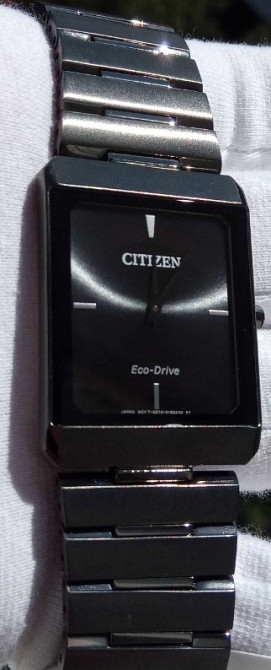 Японские тонкие часы - Citizen Eco-Drive AR3107-57E, сапфир, РРЦ $525   Оригинальные Киев - изображение 5