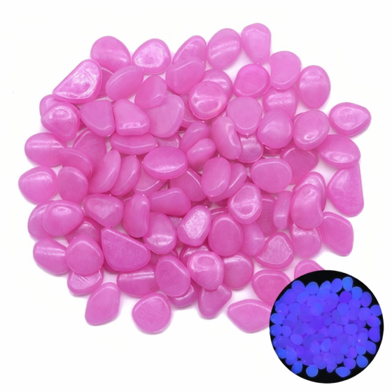 Камені в акваріум фосфорні 10 штук фуксія Київ