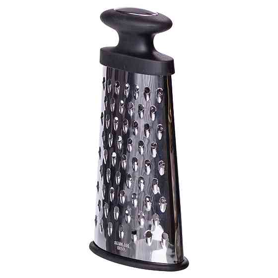 Ding Lanfang Овальна терка для овочів і фруктів 12×6×24 (см) багатофункціональна з нержавіючої Коломыя