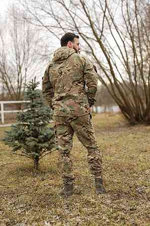 Тактичний чоловічий літній костюм Гірка мультикам ріп стоп водонепроникний куртка штани Львів