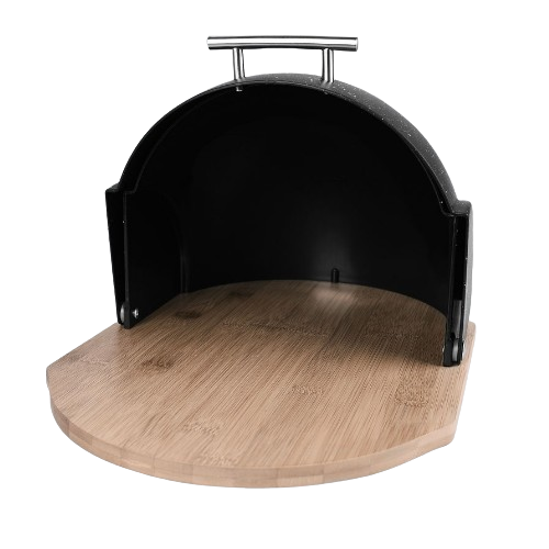 Хлібниця граніт чорний MR-1678G-BLACK Maestro Житомир - фото 8