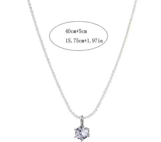 Кольє сріблясте Смела