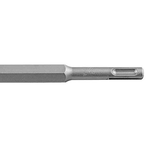 Зубило плоске 14×250×40 мм SDS-plus + напайка (тубус) SIGMA (1800151) Київ