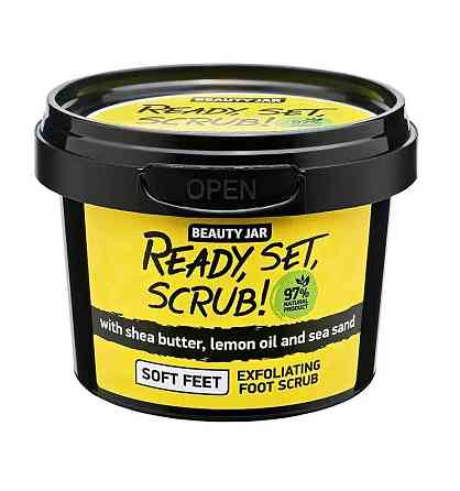 Скраб для ніг Ready, Set, Scrub! Beauty Jar 135 г Винница