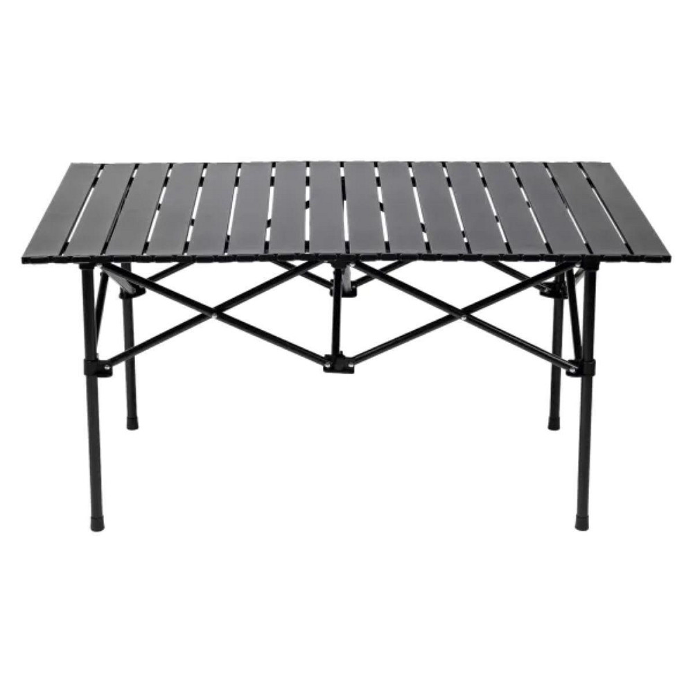 Стіл для пікніка складаний 95*55*50 см Чорний SJ-0015-2 Київ - фото 1