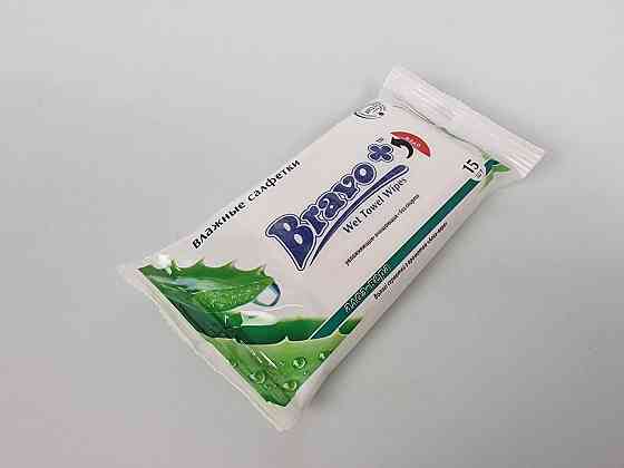 Влажная салфетка  15 шт 
