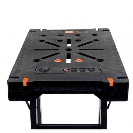 Портативный верстак складной с розетками до 500 кг Kraft&Dele (KD10746) Нововолынск