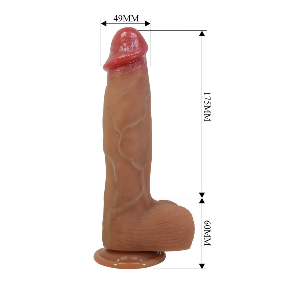 Фаллоимитатор Pretty Love Orton 9.2 Super Soft Liquid Silicone Dildo Sex Aura Киев - изображение 7