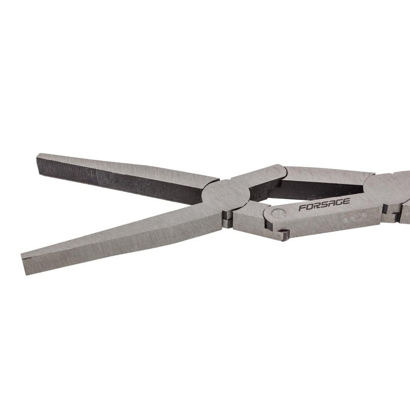 Плоскогубці з подовженим руків'ям та подвійним шарнірним механізмом CR-V 13"-325мм, на пластиковому Одеса - фото 5