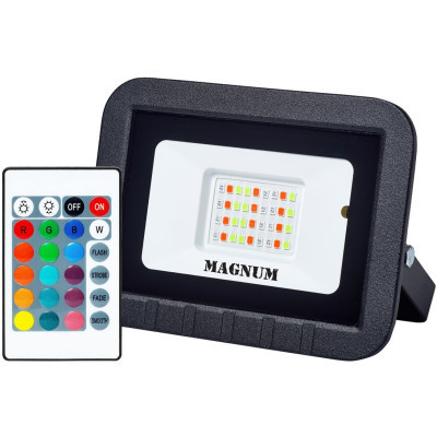 Прожектор MAGNUM FL ECO LED 20Вт slim_RGB IP65 (90018140) Винница - изображение 1