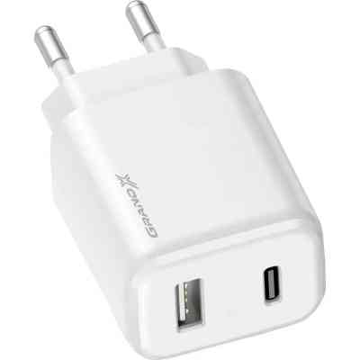 Зарядний пристрій Grand-X CH-890 Fast Charge 1xUSB-C PD20W + 1xUSB QC4.0 + AFC SCP FCP Black (CH-890) Вінниця