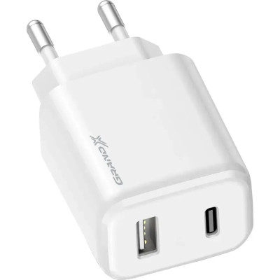 Зарядное устройство Grand-X CH-890 Fast Charge 1xUSB-C PD20W + 1xUSB QC4.0 + AFC SCP FCP Black (CH-890) Винница - изображение 2