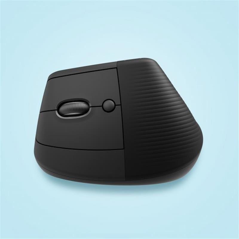 Миша бездротова Logitech Lift Vertical Ergonomic Graphite (910-006474) Сірий Харьков - изображение 5