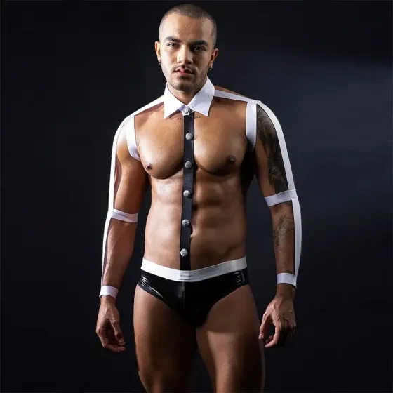 Чоловічий еротичний костюм офіціанта JSY 9139 One Size Львів