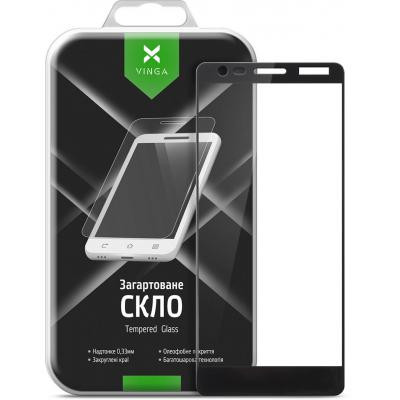 Скло захисне Vinga для Nokia 3.1 Black (VTPGS-N31B) Вінниця - фото 2